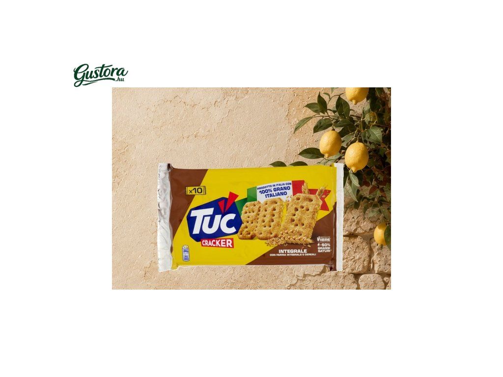TUC teljeskiőrlésű craker 333g